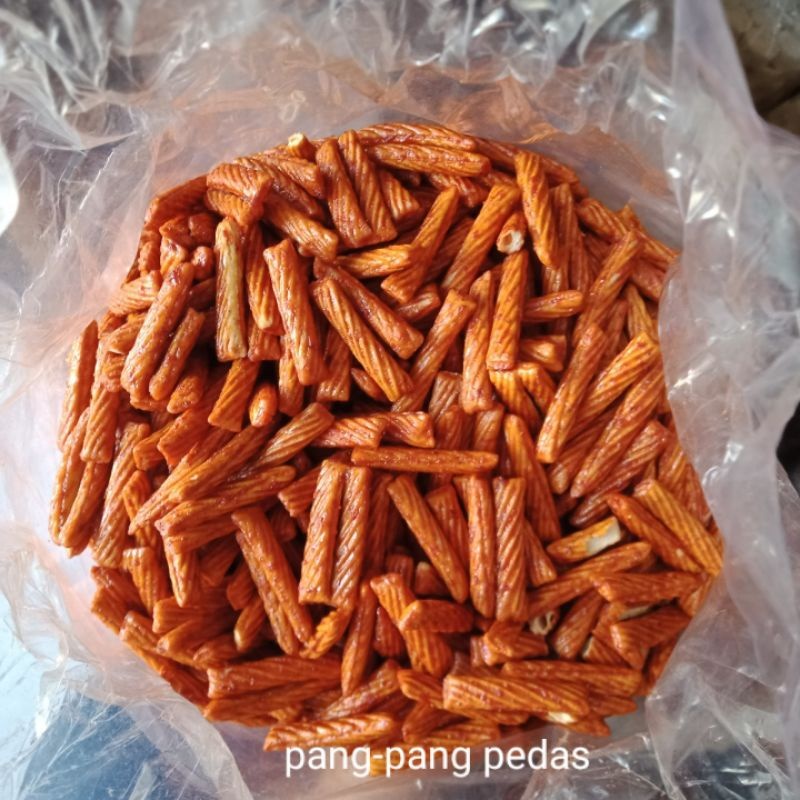 KUE STIK PANGPANG 250 gr / PEDES MANIS / STIK PANGPANG PEDES MANIS / PANG PANG SNACK