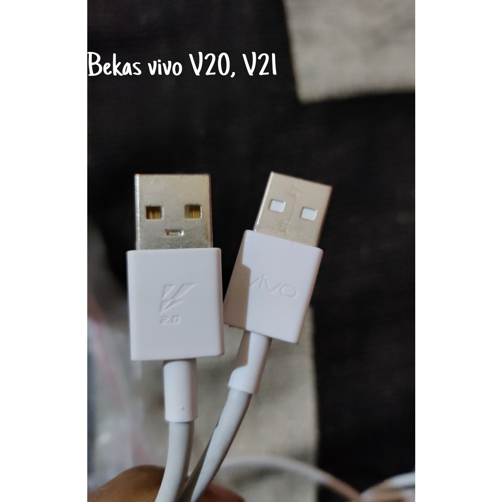 Jual Kabel Data Vivo Original Asli V21 Fastcharging 33watt Bekas Bawaan Hp Shopee Indonesia 9800