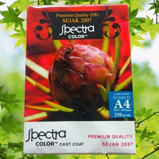 Spectra Photo Paper 230 GSM Kertas Foto Spectra
