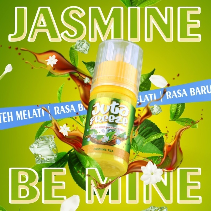 SALTNIC JUTA FREEZE JASMINE TEA 30ML LIQUID JUTA FREEZE TEH MELATI