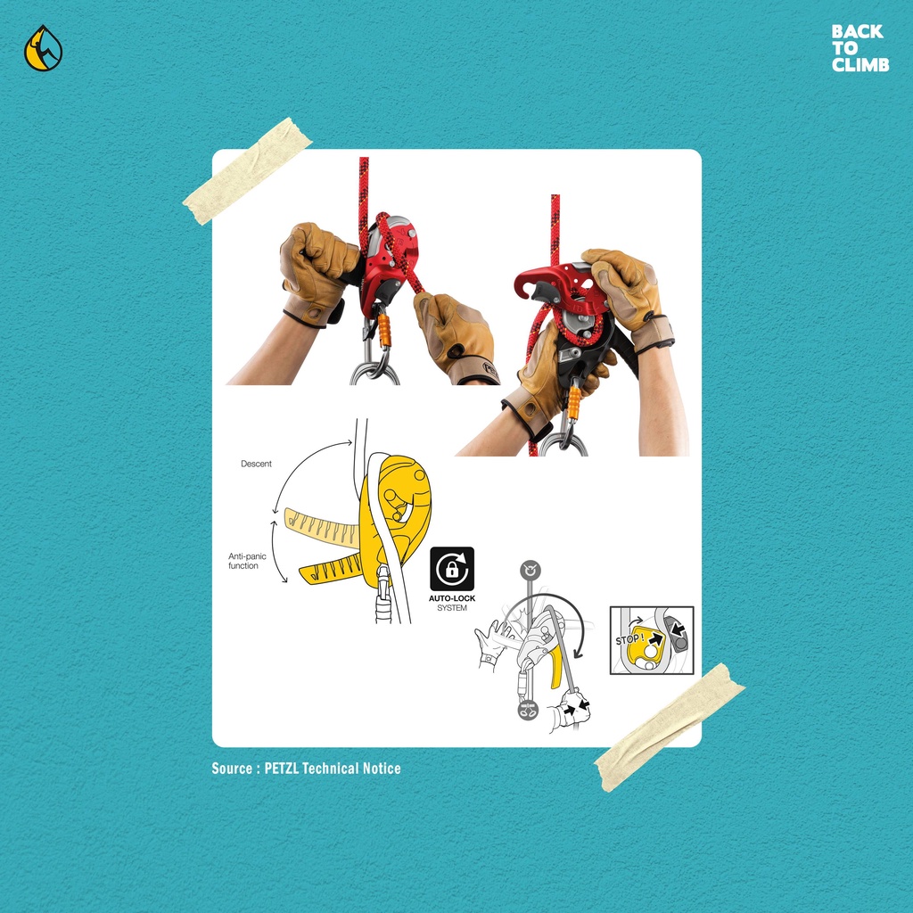 Petzl id L descender new version