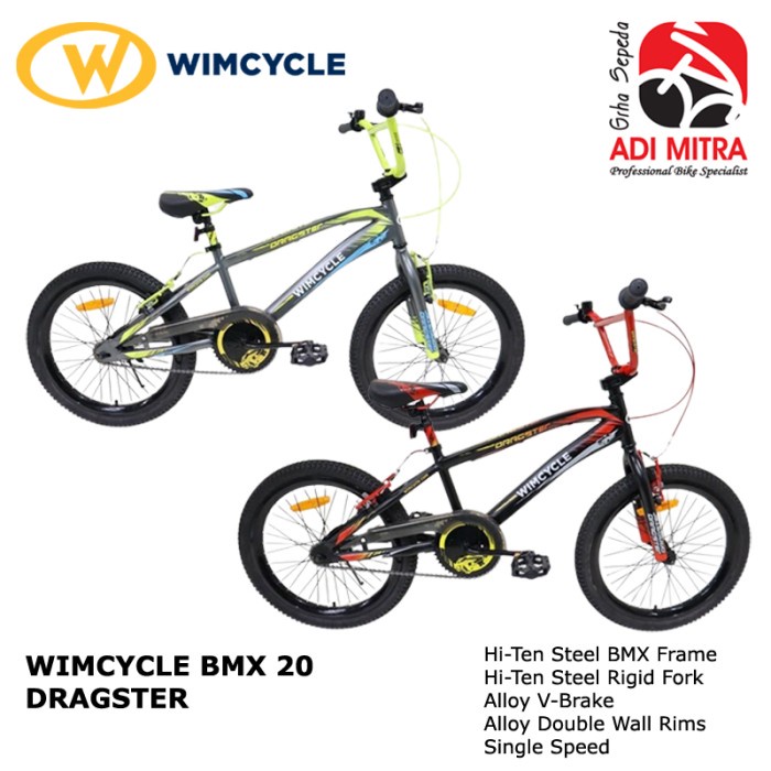 Wimcycle Dragster Sepeda BMX Anak [20 Inch]