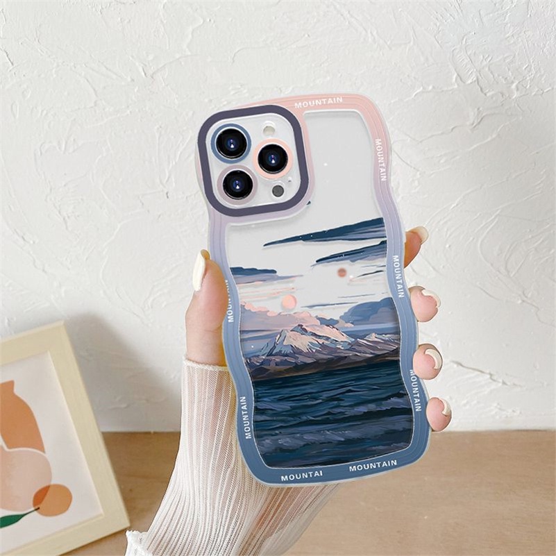 Soft Case Pelindung Bahan Silikon Bumper Tebal Tahan Banting Untuk iPhone 14 13 12 11 Pro Max X Xr Xs Max 8 7 6 6s Plus