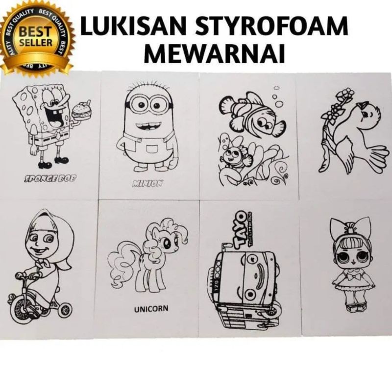 

Lukis Sterofoam Anak /Lukisan Styrofoam / Gabus Lukis / Sterofoam Lukis / Mewarnai Sterofoam / Sterofoam Lukis Anak
