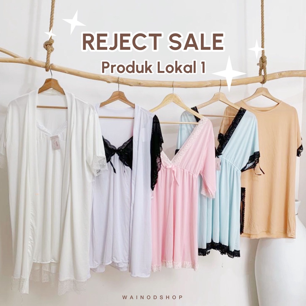 REJECT SALE 1 - LINGERIE LOKAL REJECT (Baca deskripsi sampai habis)