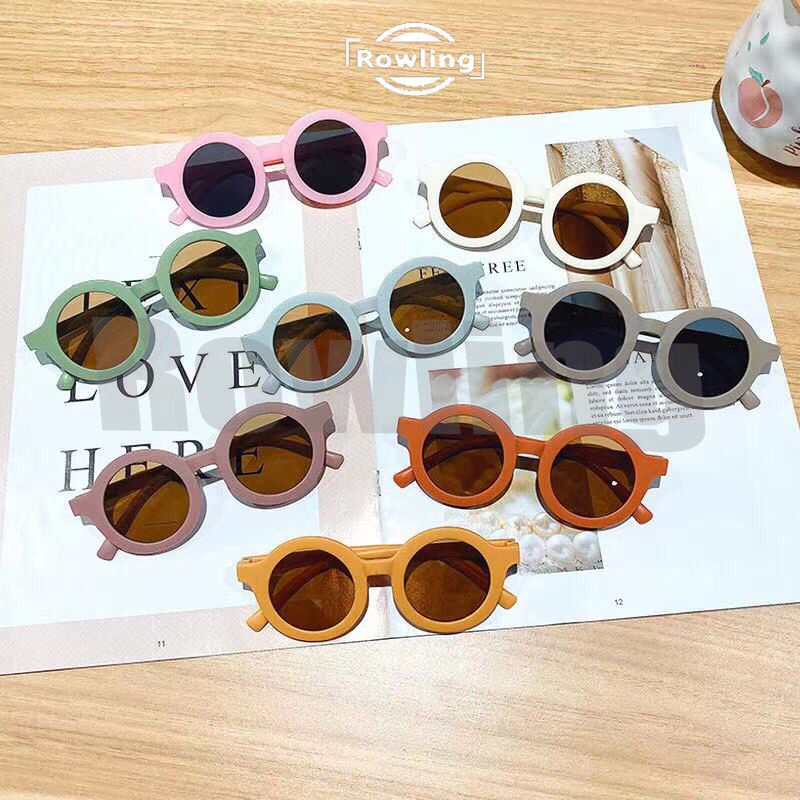 LIF001 Kacamata Sunglasses Anak Fashion Korea Anak Bayi Terbaru Bulat