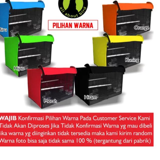 KERODONG KRODONG SANGKAR KANDANG BURUNG TERNAK LOVEBIRD KOTAK UMBARAN