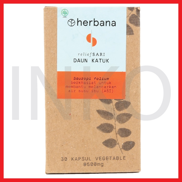 

HERBANA RELIEF SARI DAUN KATUK 30KAPSUL