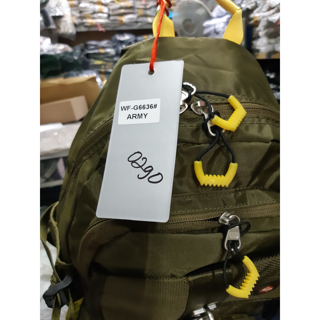 Tas Tough Army 6636 - Ransel Army Tas Punggung Pria 6636