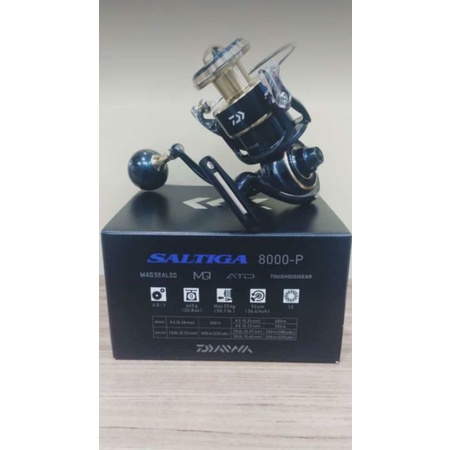 Reel Jigging/Popping Daiwa Saltiga 8000 P - 2020 Original