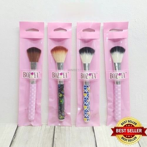[WS] COMBO HEMAT 12Pcs KUAS BLUSH ON BOZIYA BATIK / KUAS MAKE UP / MAKE UP BRUSH
