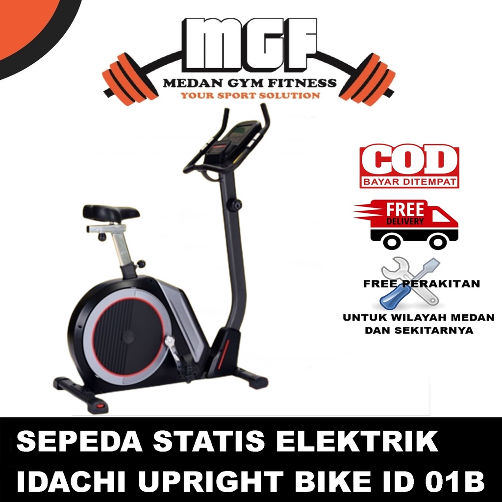 SEPEDA STATIS ELEKTRIK IDACHI UPRIGHT BIKE ID 01B