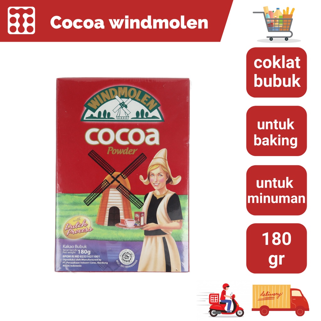 

Cocoa Windmolen Ukuran 165 Gram