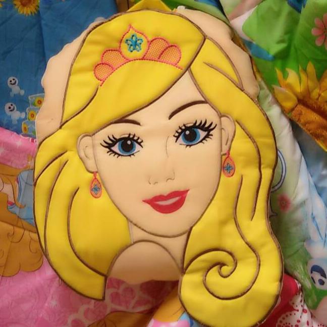 @@@@] Balmut (Bantal Selimut) Karakter Unik Barbie Girl
