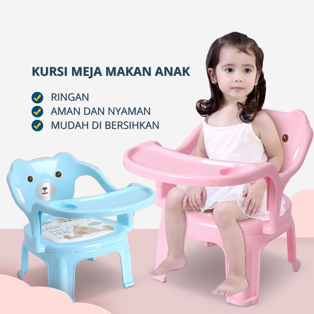 KIDDAILY KURSI MAKAN BAYI BABY CHAIR KURSI BAYI KURSI MAKAN ANAK KURSI ANAK