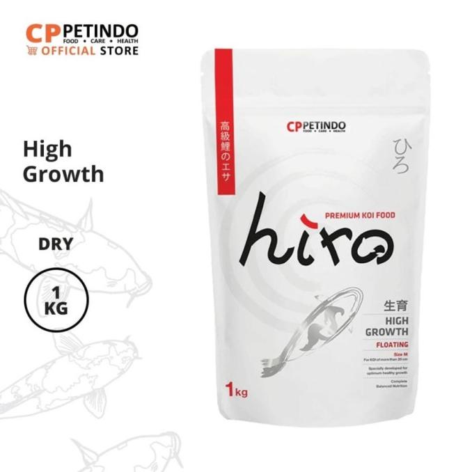 Hiro Premium Koi Fish Food 5Mm -1 Kg - Makanan Ikan Koi Premium