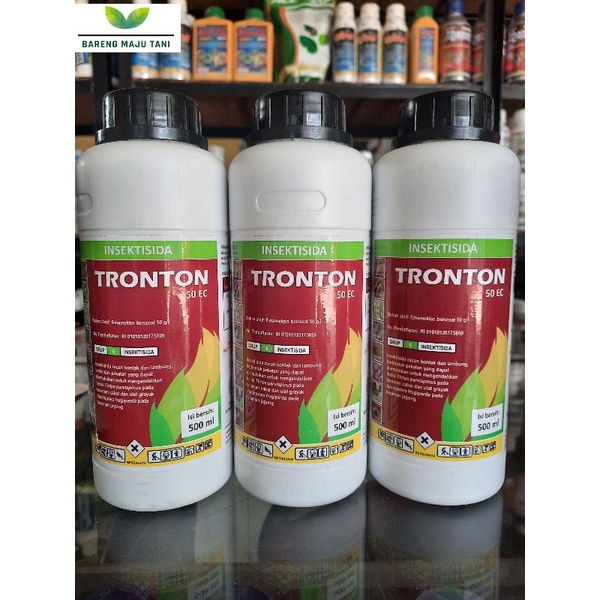 INSEKTISIDA TRONTON 50 EC,EMAMEKTIN BENZOAT 50 EC,PEMBASMI ULAT ISI 500ML
