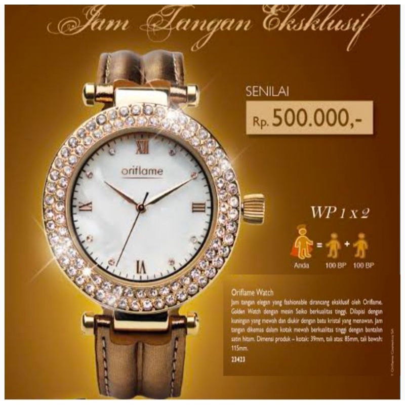 Preloved Jam Oriflame Watch