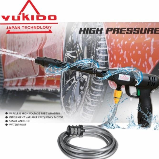 Mesin Steam Jet Cleaner Yukido Cordless - Batre 2 Yukido Alat Steam