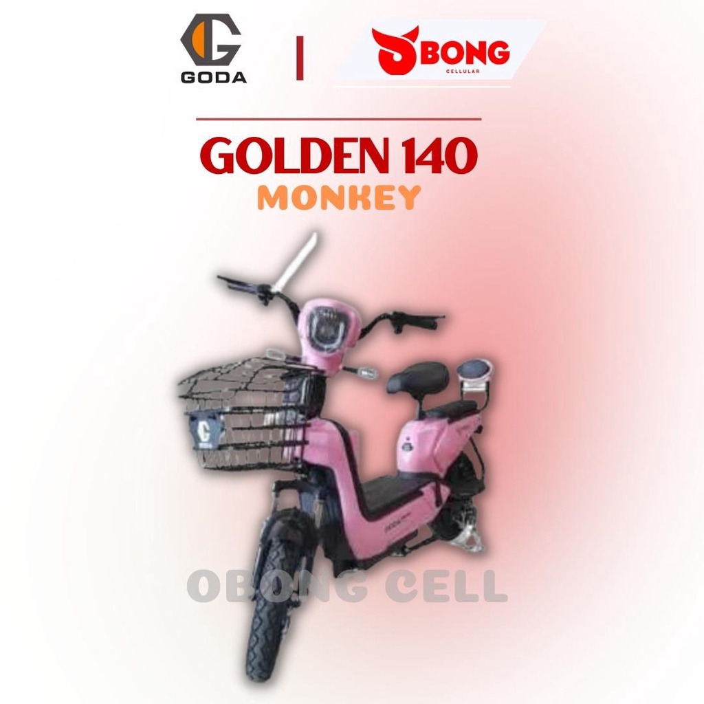 Sepeda Listrik Goda GD Golden 140 Monkey GD 140 Electric Bike 500 Watt