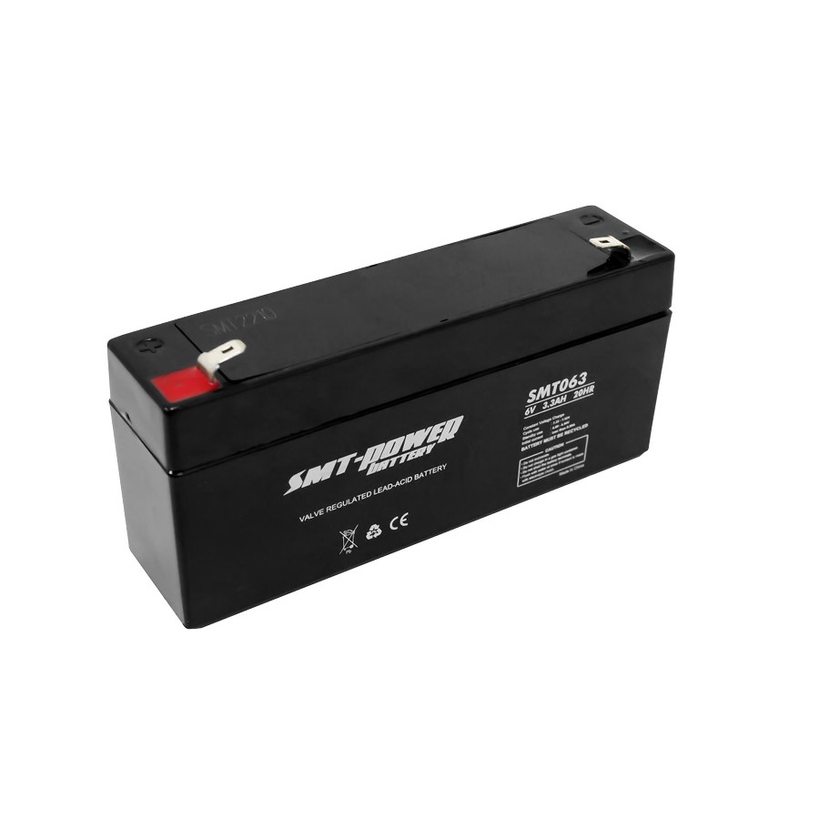 BATERAI / AKI KERING / SMT POWER / SMT063 VRLA 6V 3,3AH