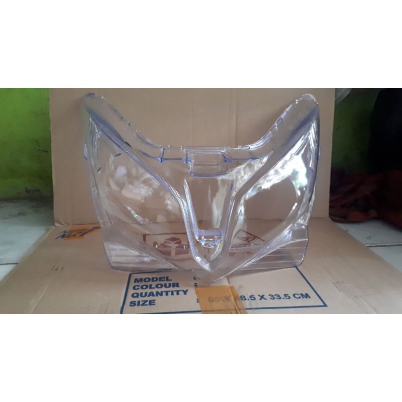 Kaca mika lampu vario tekno 125 old mika lampu depan vario 125 fi lama 2013 2014..