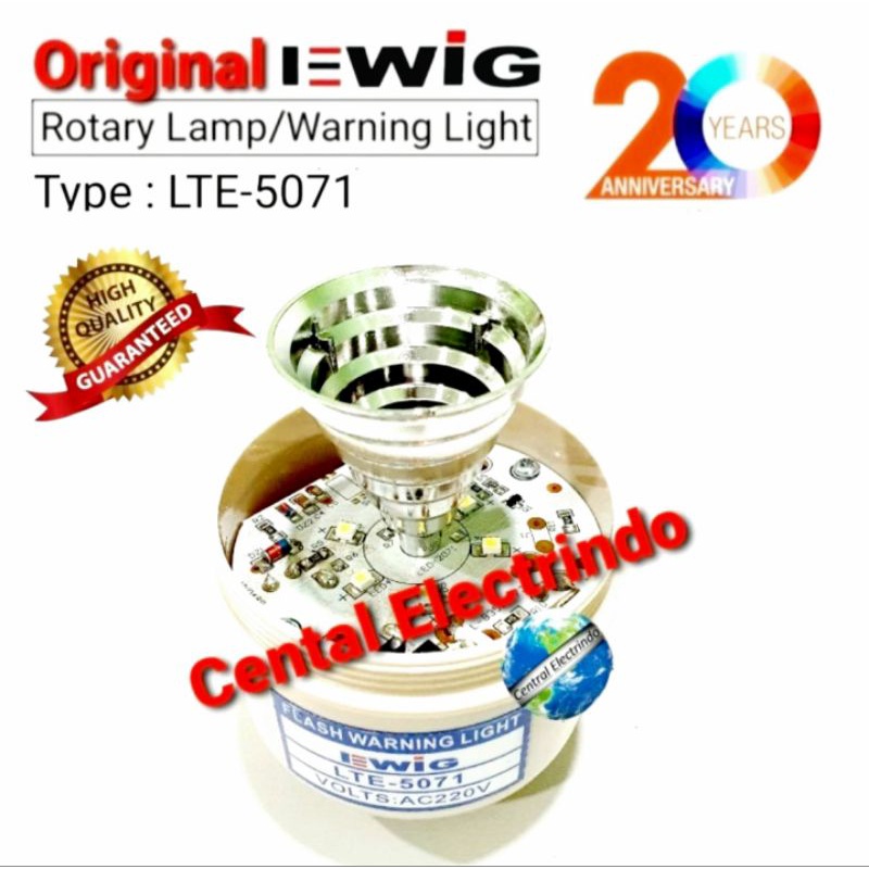 Lampu Blitz Kedip/Hias/Plang Toko LTE-5071 AC 220V EWIG.