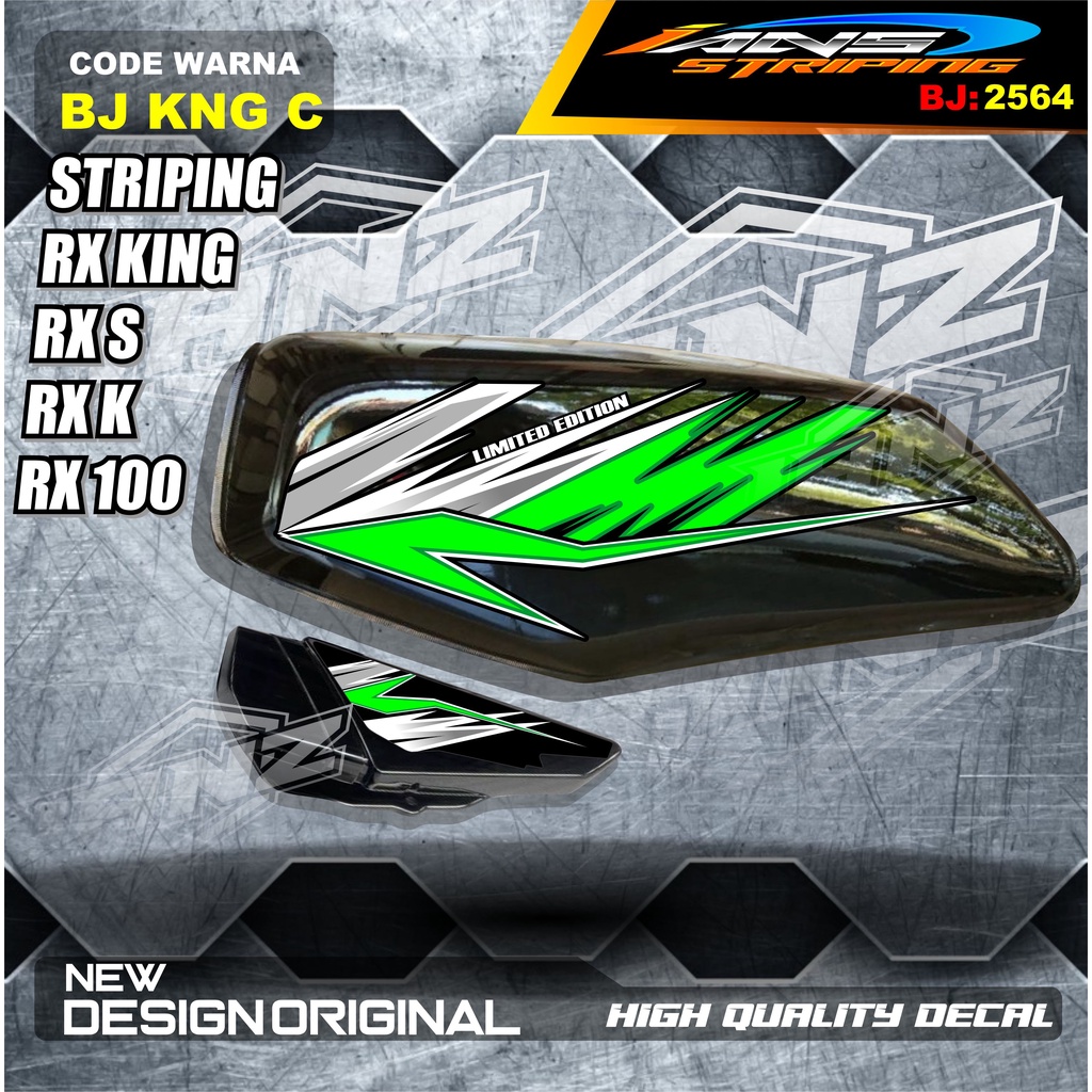 STRIPING RX KING VARIASI TERBARU / STICKER LIST RX KING 2008 / STRIPING RX KING 2004 / STICKER MOTOR