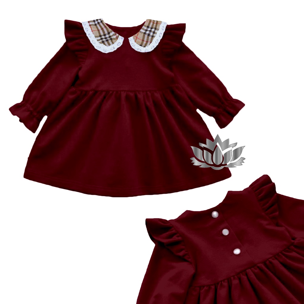 BO - DRESS KHENSI ANAK-ANAK PEREMPUAN / DRESS ANAK-ANAK/ FASHION ANAK / DRESS TERLARIS / OPEN COD