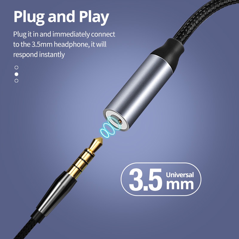 Kabel Adapter USB Tipe c Ke Aux 3.5mm Untuk Xiaomi 12 Redmi K50