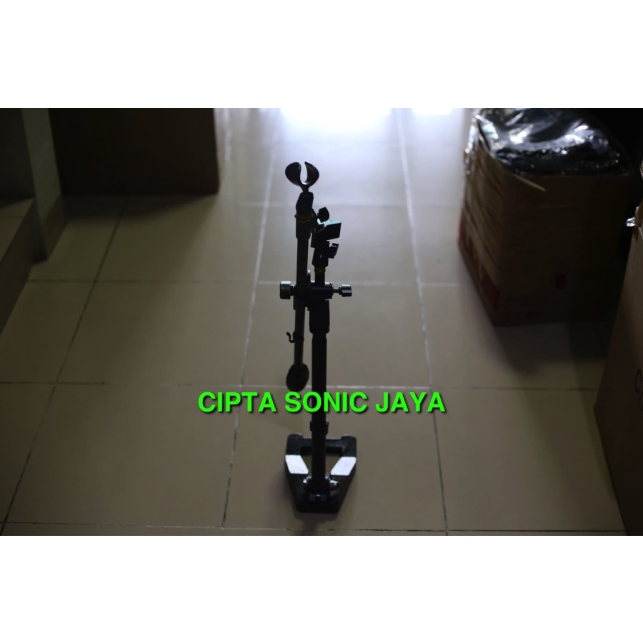 stand mic pendek targa DS45 full besi