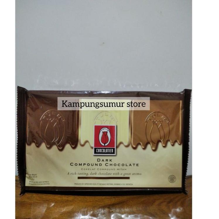 

IDI3u8T--Coklat Tulip Dark / Dark Chocolate Compound 1 kg