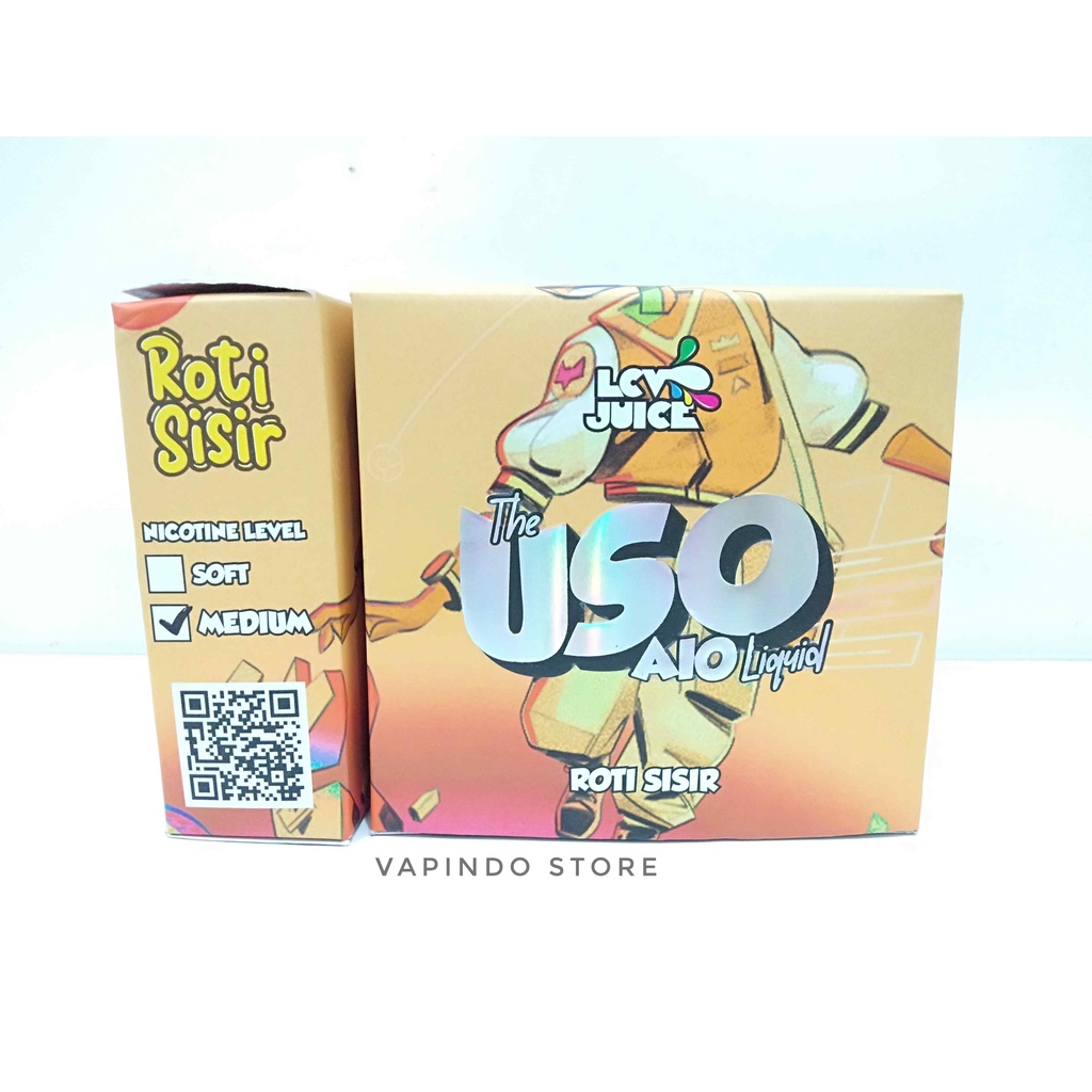 NIC 6MG USO AIO ROTI SISIR 30ML BY LCV JUICE