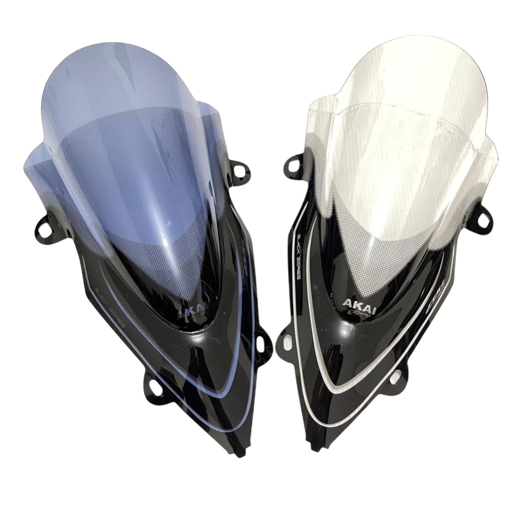 Visor Cbr 150 r Facelift Winshield Cbr 150 r 2016-2018 Facelift Merk Akai Racing Type Black Series K