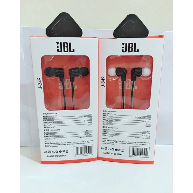 Headset Handsfree JBL J-349 Earphone JBL J349