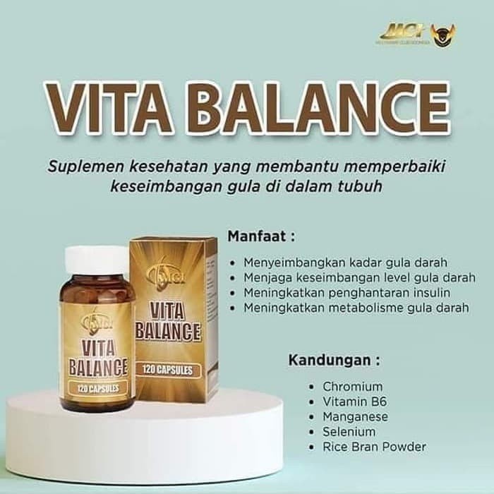 Vita Balance MCI Supplement untuk Diabetes dan penyeimbang gula darah