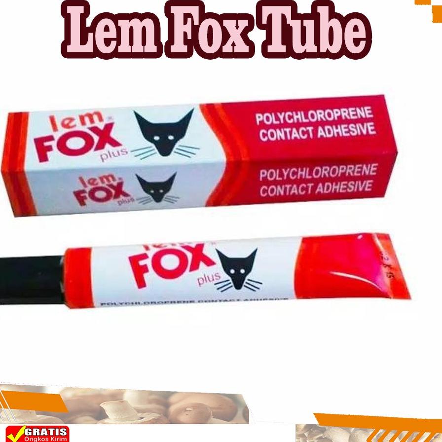 

㊬ (NCS) DIJAMIN MURAH LEM FOX PLUS KUNING TUBE 20 GRAM ㅎ