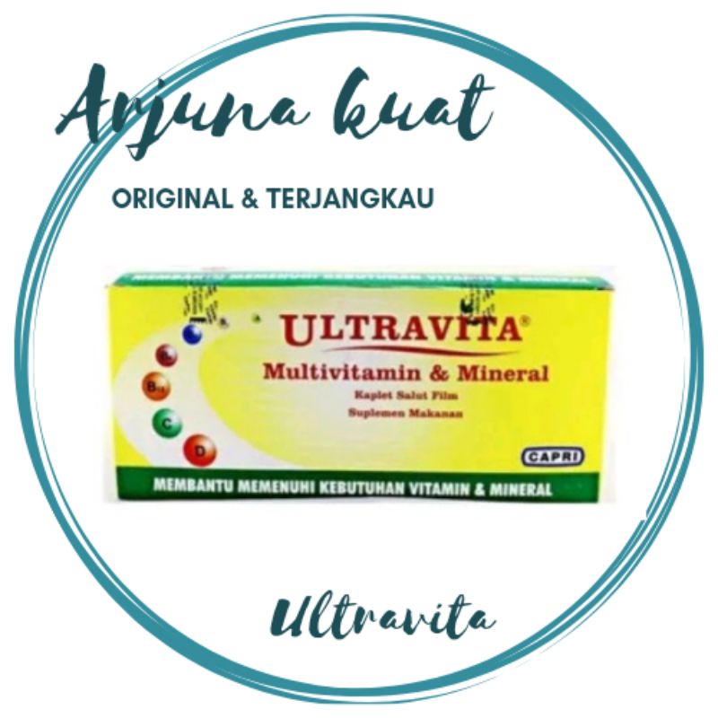 ULTRAVITA TABLET PER STRIP