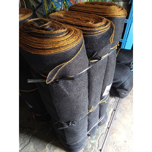 jaring tiga ikan 3 asli super keramba ukuran 1,2 × 100mtr satu rol