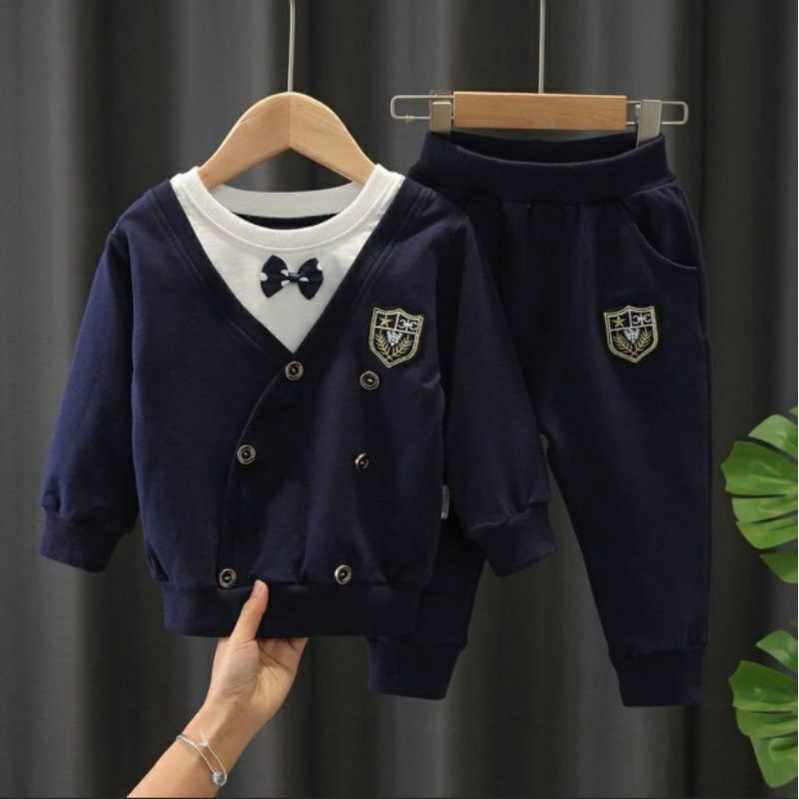 BAJU ANAK STYLE KOREA/BAJU ANAK BAHAN BABTERRY TERBARU 1-5 TAHUN