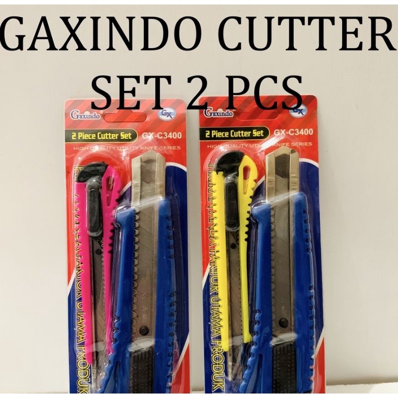 

GAXINDO 2 CUTTER PAKET