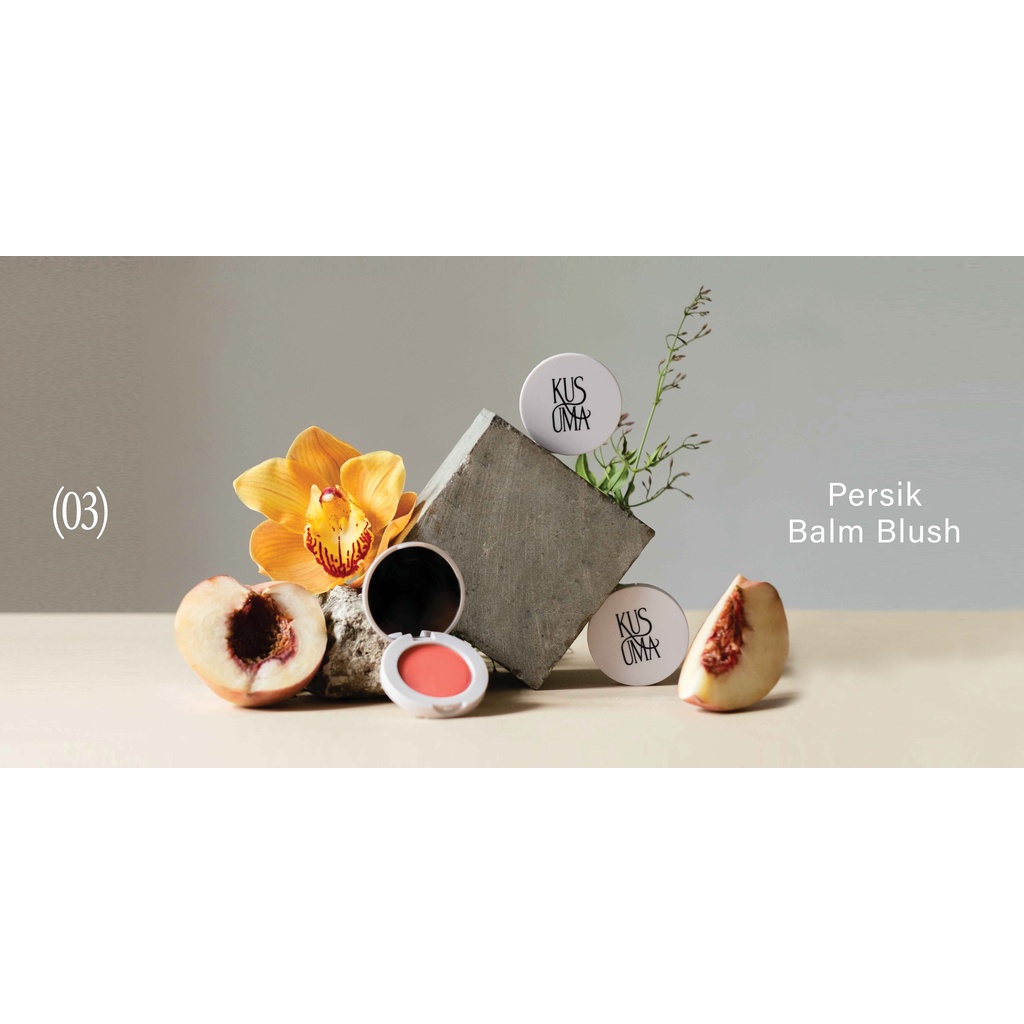 KUSUMA Balm Blush Persik