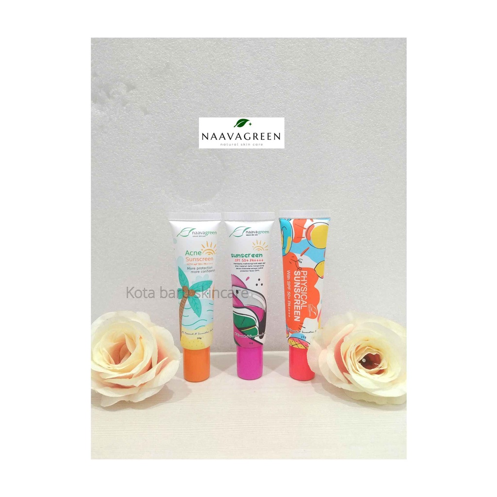 100% ORIGINAL NAAVAGREEN SUNSCREEN | NG-SUNSCREEN | NAAVAGREEN ACNE SUNSCREEN | NG-ASUNSCREEN | NAAV