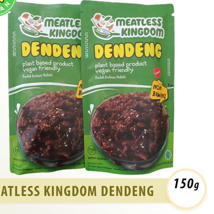 

Original Meatless Kingdom Dendeng Plant Based 150g Product Vegan Dendeng Vegan !