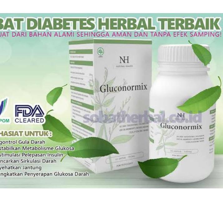 

COD✔️GLUCONORMIC - GLUCONORMIX Obat Diabetes Original Resmi|KD1