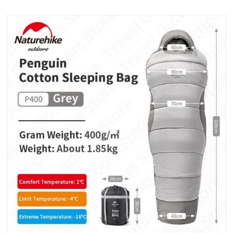 SLEEPING BAG NATUREHIKE NH21MSD03 [B8]
