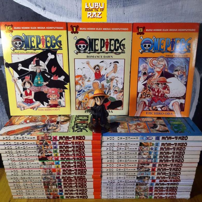 PRODUK- KOMIK ONE PIECE 1-10/11-20/21-30/31-40/51-60/61-70/71-80/81-90 .