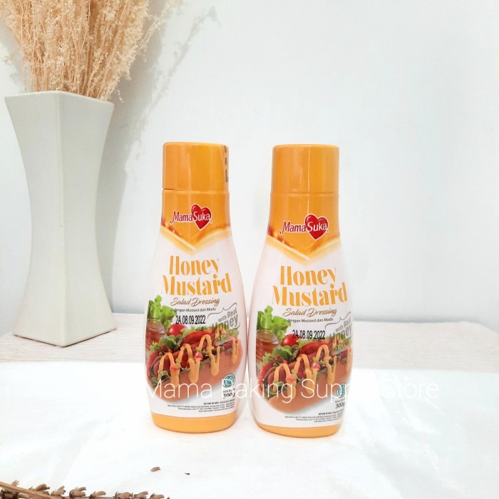 

MAMA SUKA Saus HONEY MUSTARD Salad Sauce Dressing 300 gr