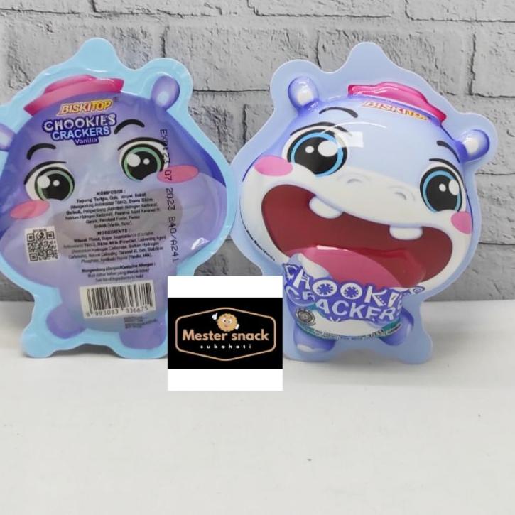 

Pasti Ada Biskitop Chookies Kudanil Vanilla (1 pack isi 10 pcs) 66R.