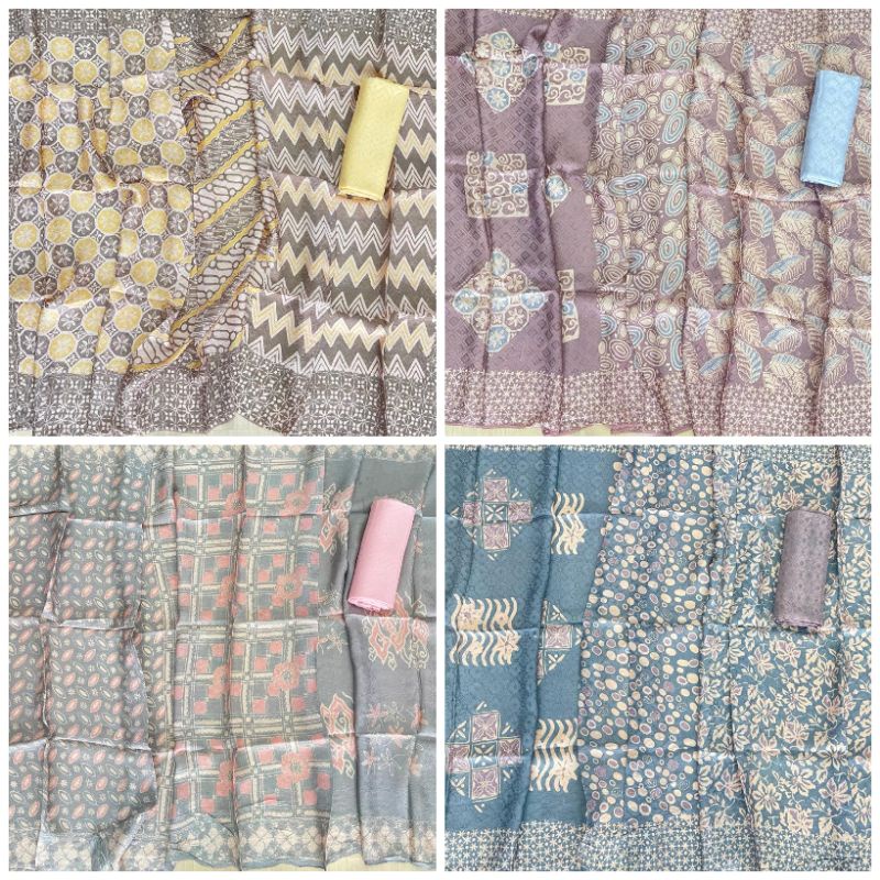 Kain Batik viscose Semi Sutra 3 Dimensi